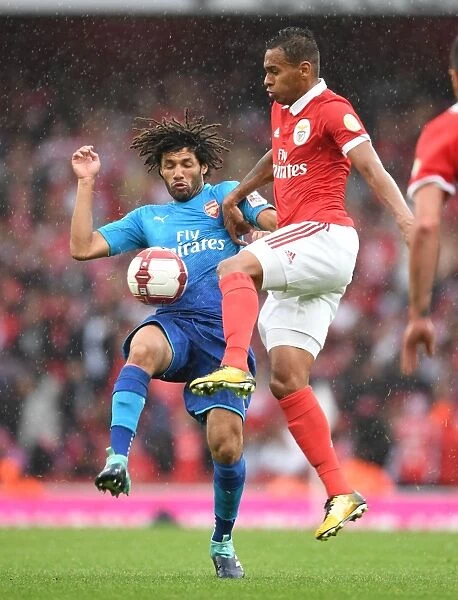 Clash at the Emirates: Elneny vs. Augusto - Arsenal vs. Benfica, Emirates Cup 2017-18