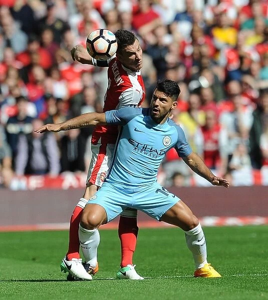 Clash at the Emirates: Koscielny vs. Agüero - Arsenal vs. Manchester City FA Cup Semi-final