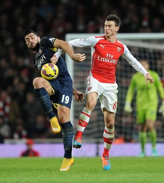 Clash at Emirates: Koscielny vs. Pelle in Arsenal vs. Southampton Premier League Showdown