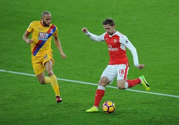 Clash at Emirates: Monreal vs Townsend in Arsenal vs Crystal Palace Premier League Showdown