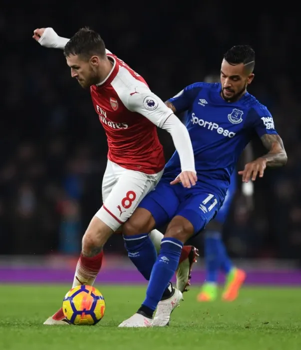 Framed Print : Clash at the Emirates: Ramsey vs. Walcott Battle for Possession Framed Print : Clash at the Emirates: Ramsey vs. Walcott Battle for Possession