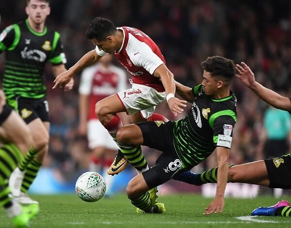 Clash at the Emirates: Sanchez vs. Mason in the Carabao Cup