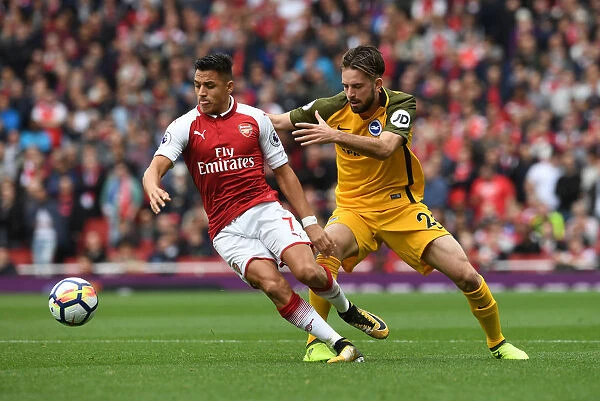 Clash at Emirates: Sanchez vs. Propper - Arsenal vs. Brighton & Hove Albion, Premier League 2017