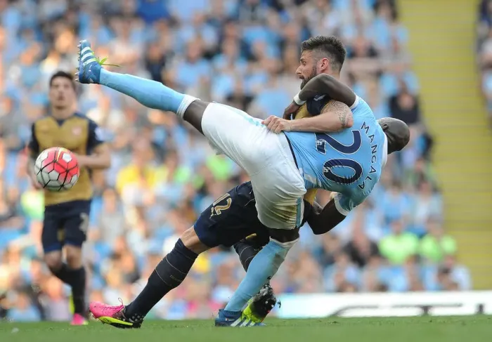 Framed Print : Clash at The Etihad: Premier League Showdown - Manchester City vs. Arsenal (2016) Framed Print : Clash at The Etihad: Premier League Showdown - Manchester City vs. Arsenal (2016)