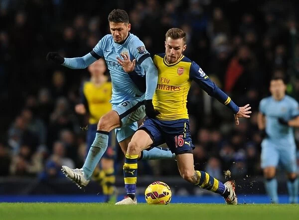 Clash at the Etihad: Ramsey vs. Demichelis - Manchester City vs. Arsenal, Premier League 2014-15