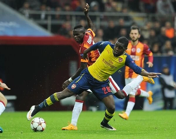 Clash in Istanbul: Campbell vs. Bruma - Galatasaray vs. Arsenal, UEFA Champions League