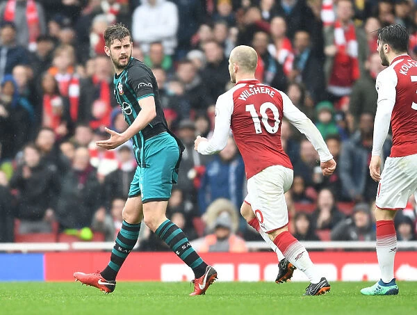 Clash of the Jacks: Arsenal's Wilshere and Southampton's Stephens Go Head-to-Head