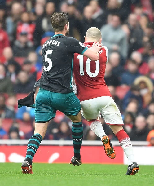 Clash of the Jacks: Intense Showdown - Wilshere vs. Stephens, Arsenal vs. Southampton