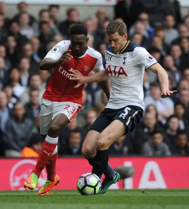 Framed Print : Clash at the Lane: Welbeck vs Vertonghen in Intense Battle Framed Print : Clash at the Lane: Welbeck vs Vertonghen in Intense Battle