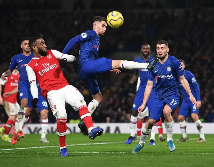 Framed Print : Clash of the London Giants: Chelsea vs Arsenal, Premier League Rivalry at Stamford Bridge (January 2020) Framed Print : Clash of the London Giants: Chelsea vs Arsenal, Premier League Rivalry at Stamford Bridge (January 2020)