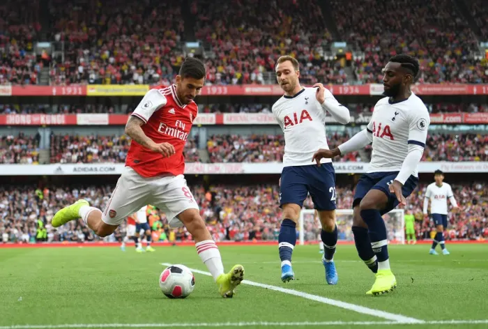 Framed Print : Clash of the London Rivals: Arsenal vs. Tottenham in the Premier League Framed Print : Clash of the London Rivals: Arsenal vs. Tottenham in the Premier League