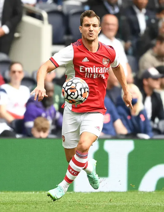 Framed Print : Clash of the London Rivals: Arsenal's Cedric Faces Tottenham's Fortress Framed Print : Clash of the London Rivals: Arsenal's Cedric Faces Tottenham's Fortress