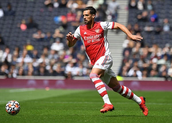 Clash of London Rivals: Pablo Mari in Action - Tottenham Hotspur vs. Arsenal