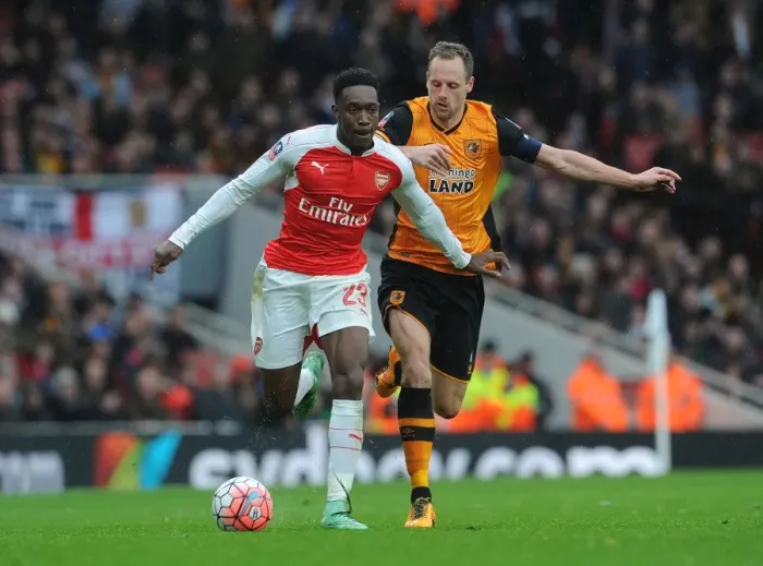 Framed Print : Clash of the Midfield: Danny Welbeck vs. David Meyler - Arsenal vs. Hull FA Cup Showdown Framed Print : Clash of the Midfield: Danny Welbeck vs. David Meyler - Arsenal vs. Hull FA Cup Showdown