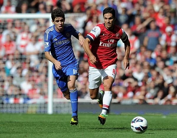Clash of Midfield Maestros: Arteta vs. Oscar - Arsenal v Chelsea, Premier League 2012-13