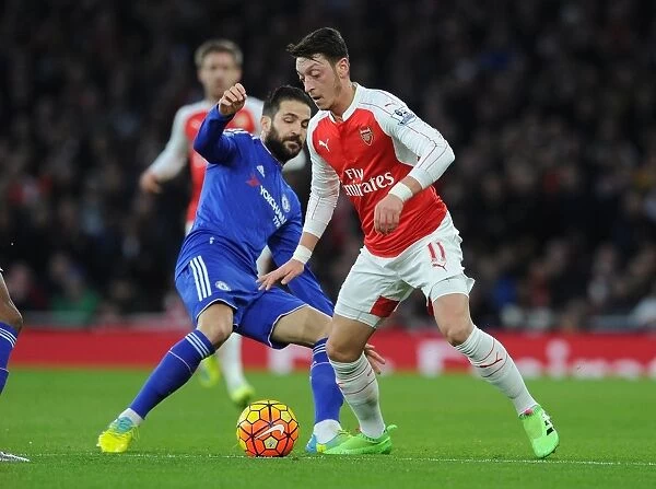 Clash of the Midfield Maestros: Ozil vs. Fabregas, Arsenal vs. Chelsea, Premier League 2015-16