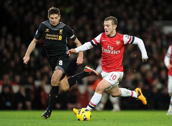 Clash of Midfield Maestros: Wilshere vs. Gerrard (Arsenal v Liverpool, 2012-13)