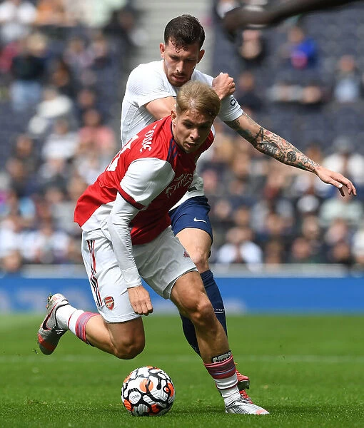 Clash of Midfield Talents: Smith Rowe vs. Hojbjerg - Tottenham vs. Arsenal London Derby