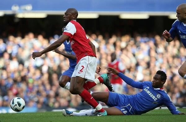 Clash of Midfield Titans: Abou Diaby (Arsenal) vs John Obi Mikel (Chelsea) - Chelsea's Victory in the Premier League (3 / 10 / 10)