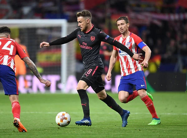 Clash of Midfield Titans: Ramsey vs. Gabi - Arsenal vs. Atletico Madrid, UEFA Europa League Semi-Final