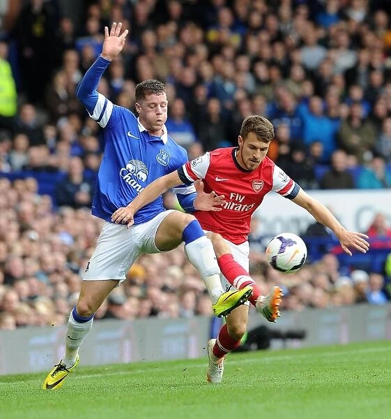 Clash of Midfield Titans: Ramsey vs Barkley in Everton vs Arsenal, Premier League 2013 / 14