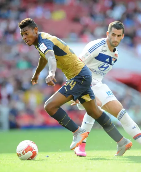 Framed Print : Clash of Midfield Titans: Reine-Adelaide vs Gonalons (Arsenal vs Olympique Lyonnais, Emirates Cup 2015 / 16) Framed Print : Clash of Midfield Titans: Reine-Adelaide vs Gonalons (Arsenal vs Olympique Lyonnais, Emirates Cup 2015 / 16)