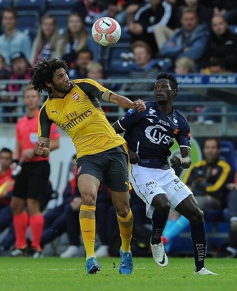 Clash of the Midfielders: Mohamed Elneny vs. Samuel Adegbenro (Viking FK vs. Arsenal, 2016)