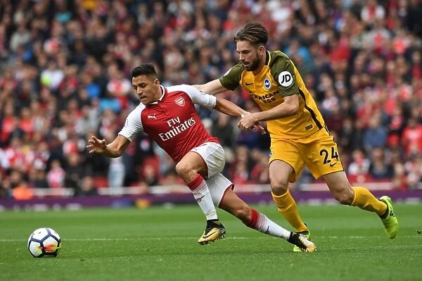 Clash of Midfielders: Sanchez vs. Propper - Arsenal v Brighton & Hove Albion, Premier League 2017-18