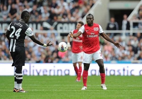 Clash of Midfielders: Tiote vs. Frimpong - Newcastle United vs. Arsenal, 2011-12 Premier League