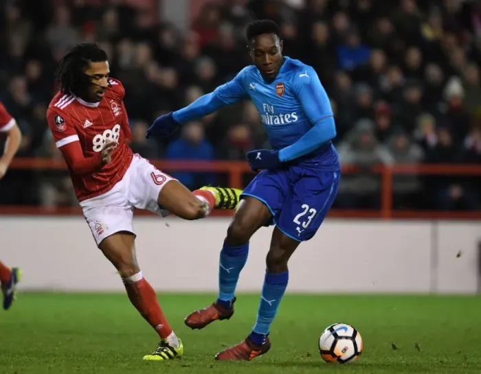 Framed Print : Clash of the Past: Welbeck vs. Traore - Arsenal's FA Cup Battle at Nottingham Forest Framed Print : Clash of the Past: Welbeck vs. Traore - Arsenal's FA Cup Battle at Nottingham Forest