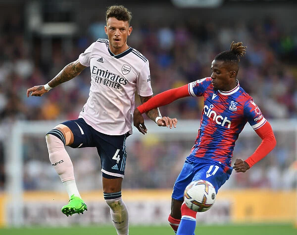 Clash at Selhurst Park: A Duel Between Ben White and Wilfred Zaha