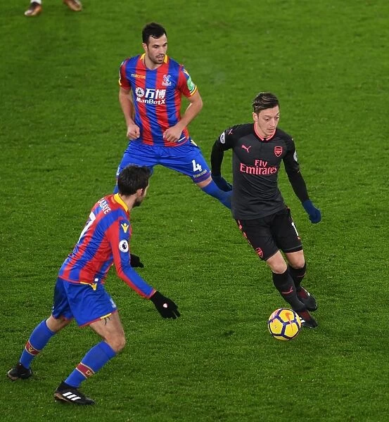Clash at Selhurst Park: Ozil Thwarted by Milivojevic and Cabaye