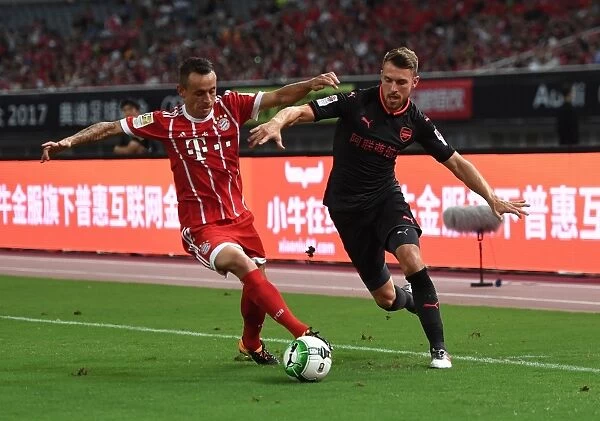 Clash in Shanghai: Ramsey vs Rafinha - Bayern Munich vs Arsenal Pre-Season Friendly