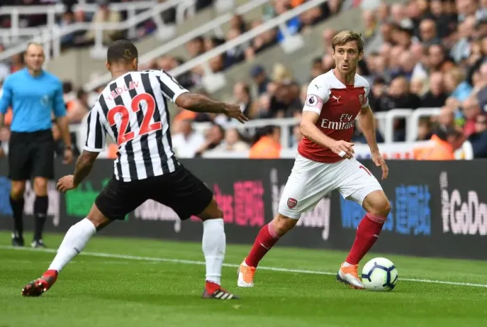 Framed Print : Clash at St. James Park: Monreal vs Yedlin
