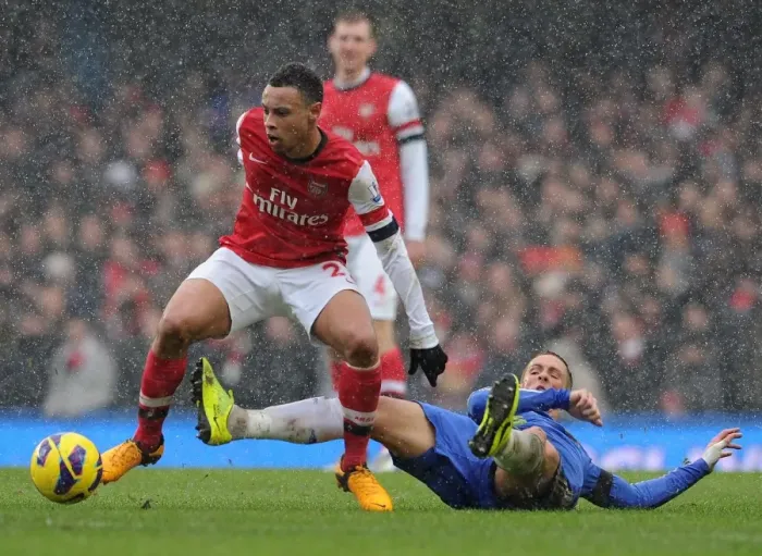 Framed Print : Clash at Stamford Bridge: Coquelin vs. Torres, Premier League Showdown Framed Print : Clash at Stamford Bridge: Coquelin vs. Torres, Premier League Showdown