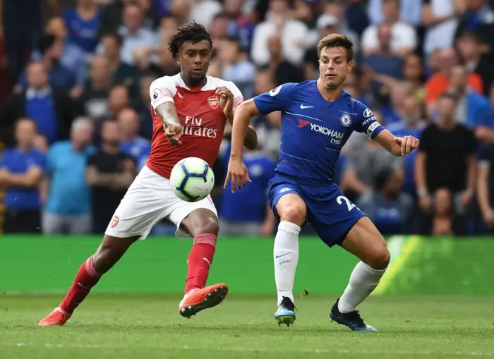 Framed Print : Clash at Stamford Bridge: Iwobi vs Azpilicueta - Premier League Showdown Framed Print : Clash at Stamford Bridge: Iwobi vs Azpilicueta - Premier League Showdown