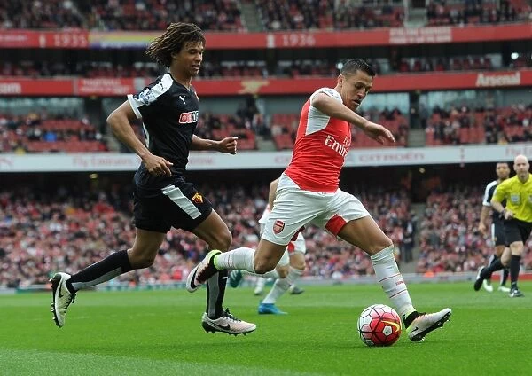 Clash of Stars: Alexis Sanchez vs. Nathan Ake in Intense Arsenal-Watford Showdown
