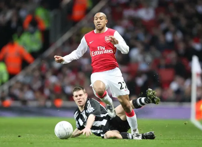 Framed Print : Clash of Stars: Arsenal's Clichy Shines in FA Cup Victory over Milner's Newcastle (3:0) Framed Print : Clash of Stars: Arsenal's Clichy Shines in FA Cup Victory over Milner's Newcastle (3:0)