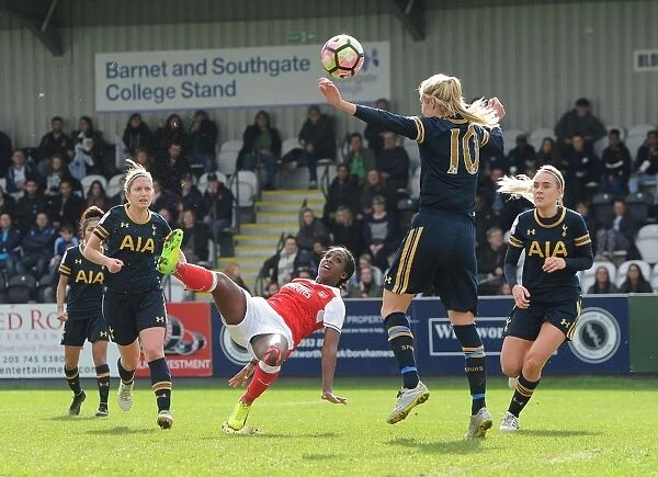 Clash of the Stars: Danielle Carter vs. Wendy Martin - FA Cup Battle between Arsenal Ladies and Tottenham Hotspur Ladies