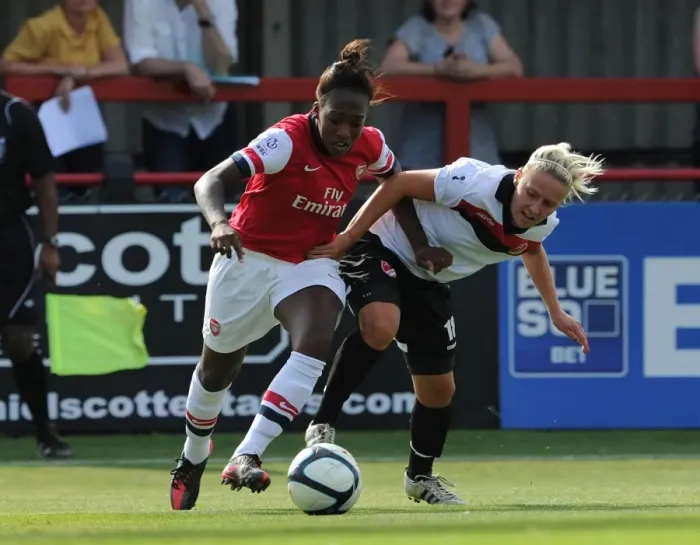 Framed Print : Clash of Stars: Danielle Carter vs. Sophie Baker in FA WSL Showdown