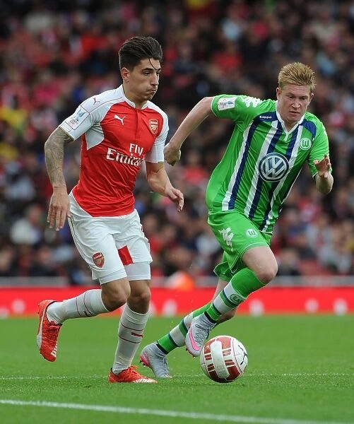 Clash of Stars: Hector Bellerin vs. Kevin De Bruyne at the Emirates Cup, 2015