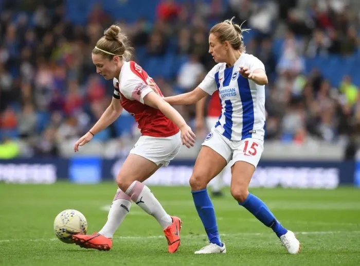 Framed Print : Clash of Stars: Kim Little vs. Kayleigh Green in FA WSL Showdown