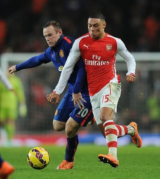 Clash of Stars: Oxlade-Chamberlain vs. Rooney - Arsenal vs. Manchester United (2014-15)