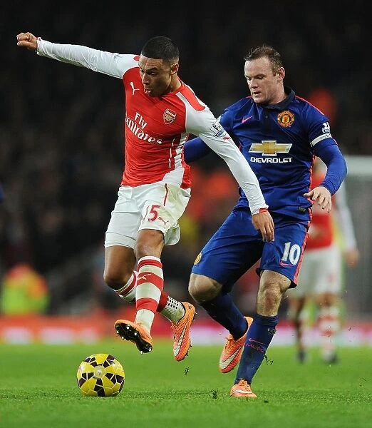 Clash of Stars: Oxlade-Chamberlain vs Rooney - Arsenal vs Manchester United (2014-15)