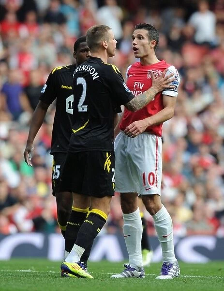 Clash of Stars: Robin van Persie vs. Gretar Steinsson (Arsenal v Bolton Wanderers, 2011-12)