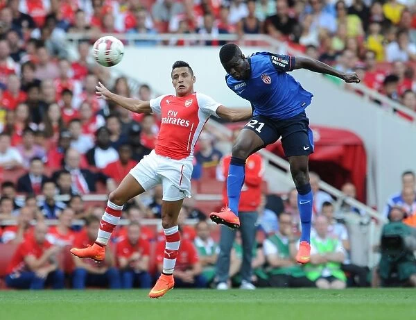 Clash of Stars: Sanchez vs. Echiejile - Arsenal vs. AS Monaco, Emirates Cup 2014