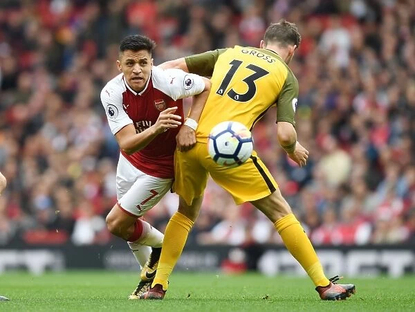Clash of Stars: Sanchez vs. Gross in Arsenal vs. Brighton Premier League Showdown