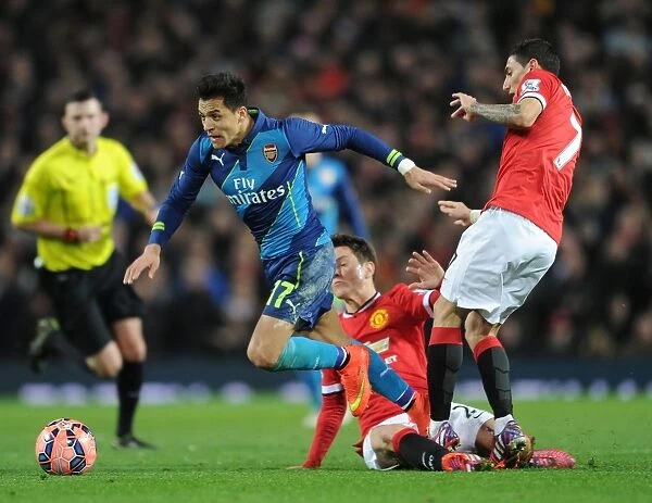 Clash of Stars: Sanchez vs. Herrera & Di Maria - Manchester United vs. Arsenal FA Cup Quarterfinal (2014-15)