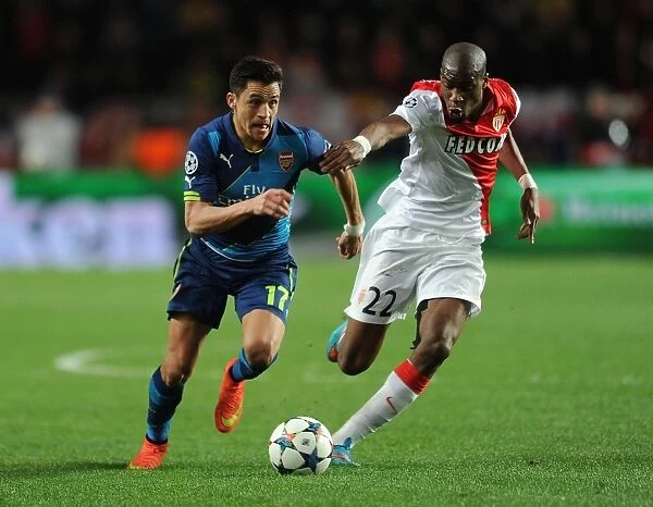 Clash of Stars: Sanchez vs. Kondogbia - Monaco vs. Arsenal, UEFA Champions League 2015