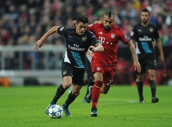 Clash of the Stars: Sanchez vs. Vidal - Arsenal vs. Bayern Munich, UEFA Champions League